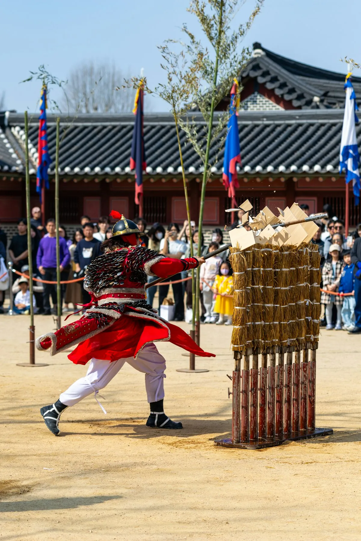 Martial arts demonstration — the wuxia tradition of martial heroism